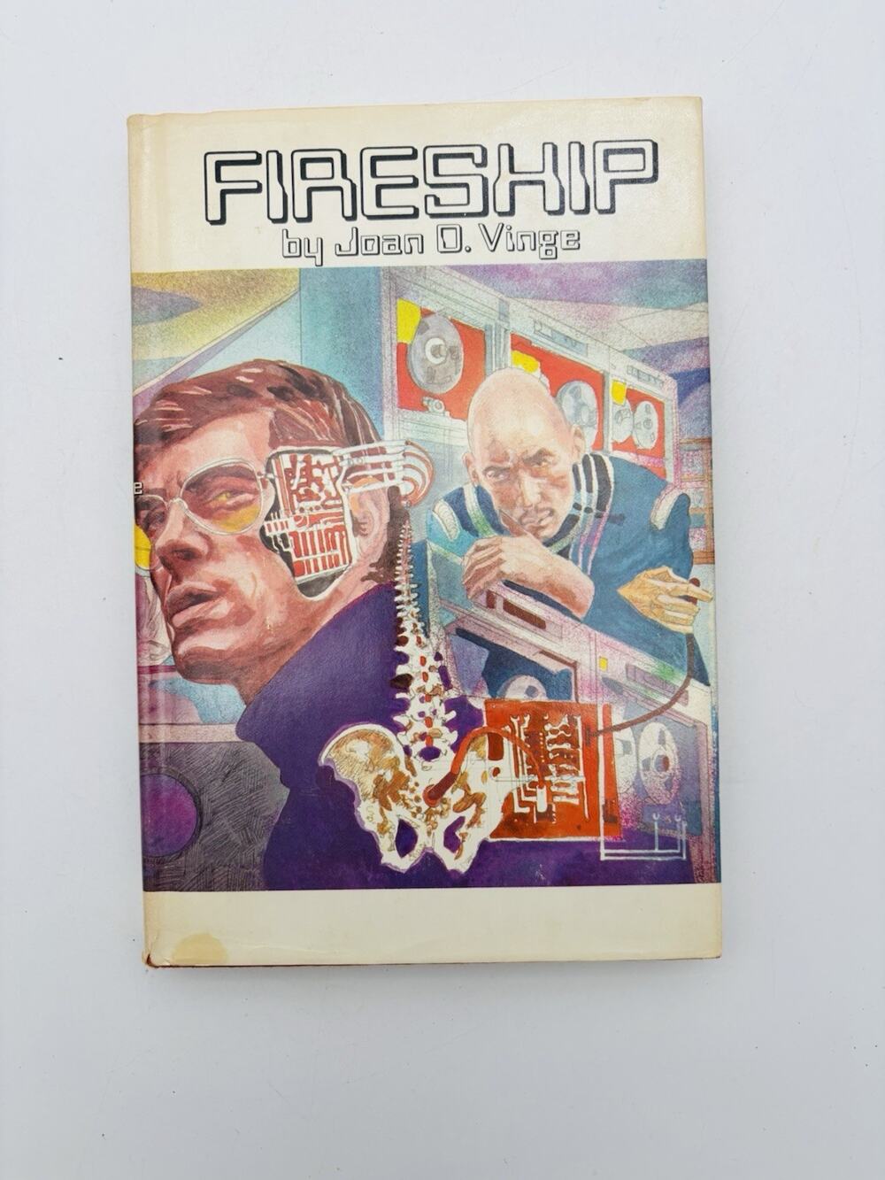 FIRESHIP By Joan D Vinge 1st Hard Cover Edition 1st Printing. BCE. HC/DJ